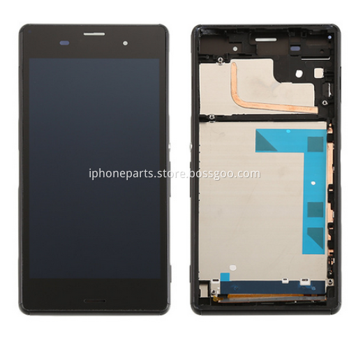 Display Screen with Frame for Sony Z3